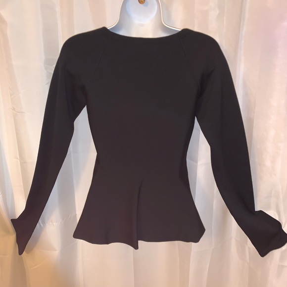 SAINT LAURENT size MED wool scoop neck SWEATER - Picture 8 of 10